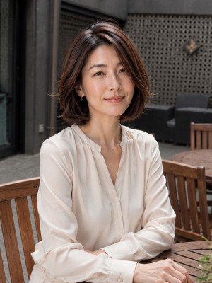 大人のミディボブ